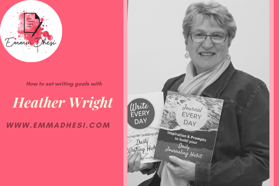 How to set writing goals with Heather Wright