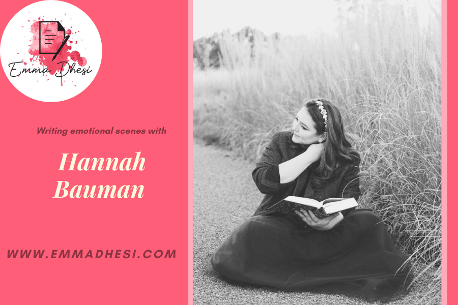 Writing emotional scenes with Hannah Bauman