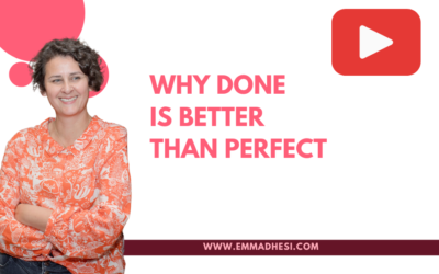 Why Done Is Better Than Perfect