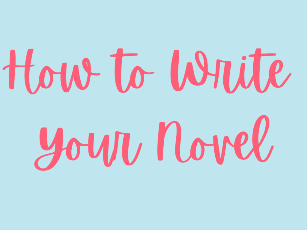 How to write your novel online course