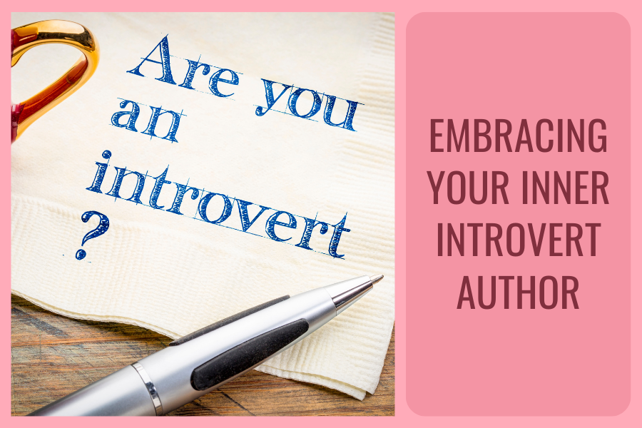 A piece of paper and a pen and written on the piece of paper in blue letters is 'Are you an introvert?'